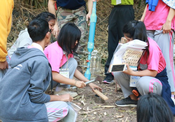 ภาพกิจกรรม คณะวิทยาศาสตร์และเทคโนโลยี จัดโครงการ ECY-CAMP (Environmental Conservation Youth Camp)“ค่ายพัฒนาศักยภาพการเรียนรู้ของนักเรียนด้านวิทยาศาสตร์และสิ่งแวดล้อม