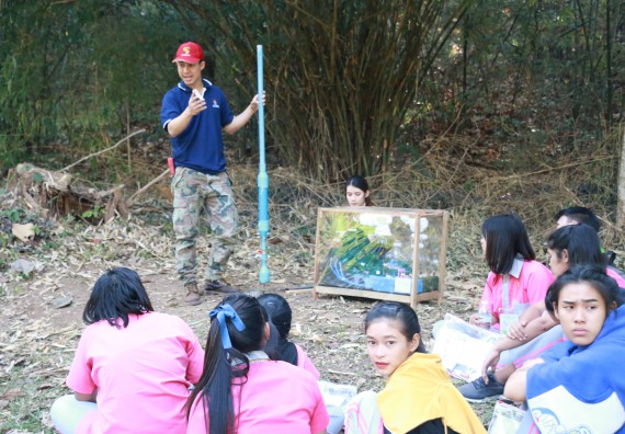 ภาพกิจกรรม คณะวิทยาศาสตร์และเทคโนโลยี จัดโครงการ ECY-CAMP (Environmental Conservation Youth Camp)“ค่ายพัฒนาศักยภาพการเรียนรู้ของนักเรียนด้านวิทยาศาสตร์และสิ่งแวดล้อม