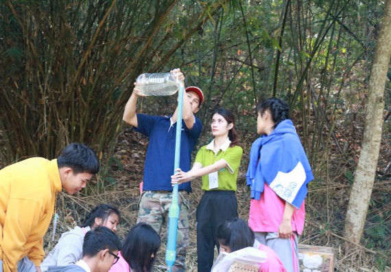 ภาพกิจกรรม คณะวิทยาศาสตร์และเทคโนโลยี จัดโครงการ ECY-CAMP (Environmental Conservation Youth Camp)“ค่ายพัฒนาศักยภาพการเรียนรู้ของนักเรียนด้านวิทยาศาสตร์และสิ่งแวดล้อม