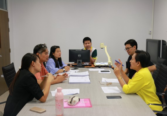 ภาพกิจกรรม คณะวิทยาศาสตร์และเทคโนโลยี จัดประชุมพิจารณาข้อเสนอโครงการวิจัย ประจำปีงบประมาณ 2563