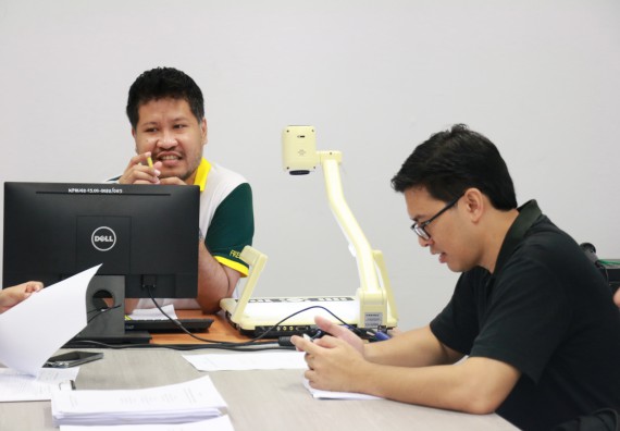 ภาพกิจกรรม คณะวิทยาศาสตร์และเทคโนโลยี จัดประชุมพิจารณาข้อเสนอโครงการวิจัย ประจำปีงบประมาณ 2563