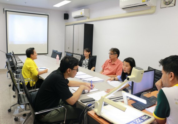 ภาพกิจกรรม คณะวิทยาศาสตร์และเทคโนโลยี จัดประชุมพิจารณาข้อเสนอโครงการวิจัย ประจำปีงบประมาณ 2563
