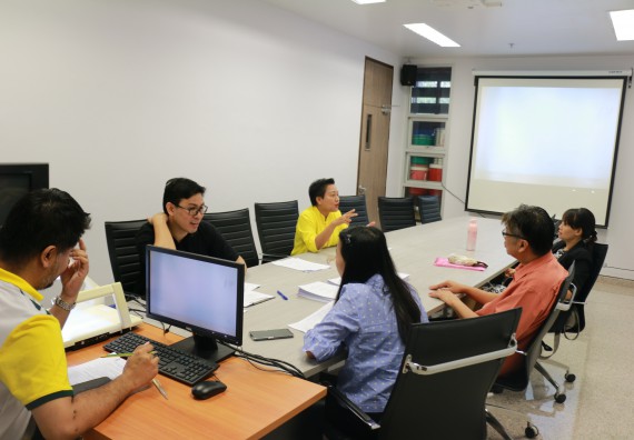 ภาพกิจกรรม คณะวิทยาศาสตร์และเทคโนโลยี จัดประชุมพิจารณาข้อเสนอโครงการวิจัย ประจำปีงบประมาณ 2563