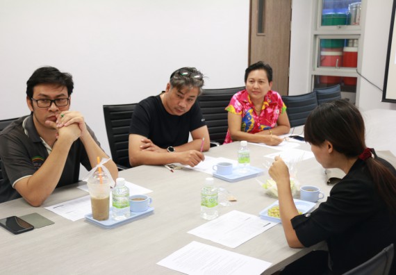 ภาพกิจกรรม คณะวิทยาศาสตร์และเทคโนโลยี จัดประชุมพิจารณาข้อเสนอโครงการวิจัย ประจำปีงบประมาณ 2563