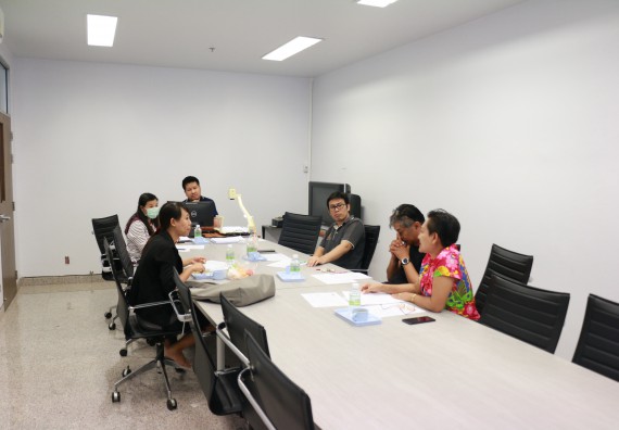 ภาพกิจกรรม คณะวิทยาศาสตร์และเทคโนโลยี จัดประชุมพิจารณาข้อเสนอโครงการวิจัย ประจำปีงบประมาณ 2563