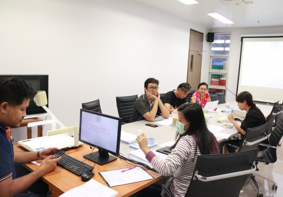 ภาพกิจกรรม คณะวิทยาศาสตร์และเทคโนโลยี จัดประชุมพิจารณาข้อเสนอโครงการวิจัย ประจำปีงบประมาณ 2563