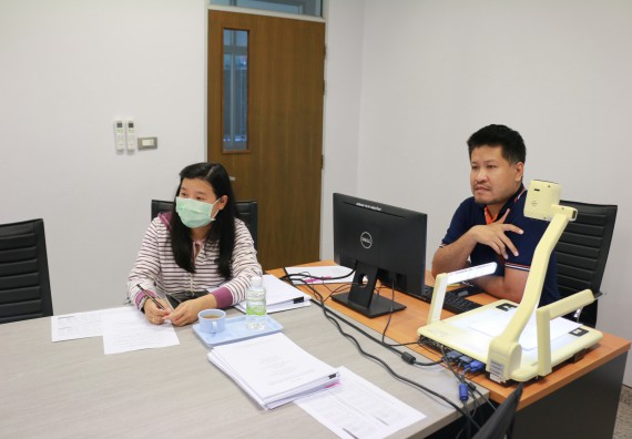 ภาพกิจกรรม คณะวิทยาศาสตร์และเทคโนโลยี จัดประชุมพิจารณาข้อเสนอโครงการวิจัย ประจำปีงบประมาณ 2563