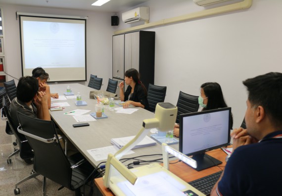 ภาพกิจกรรม คณะวิทยาศาสตร์และเทคโนโลยี จัดประชุมพิจารณาข้อเสนอโครงการวิจัย ประจำปีงบประมาณ 2563