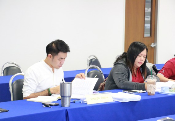 ภาพกิจกรรม คณะวิทยาศาสตร์และเทคโนโลยี จัดประชุมคณะกรรมการประจำคณะวิทยาศาสตร์และเทคโนโลยี ครั้งที่ 2/2562