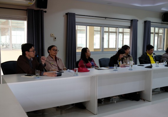 ภาพกิจกรรม คณะวิทยาศาสตร์และเทคโนโลยี จัดโครงการพัฒนาคุณภาพชีวิตและยกระดับรายได้ให้กับคนในชุมชนฐานรากคณะวิทยาศาสตร์และเทคโนโลยี