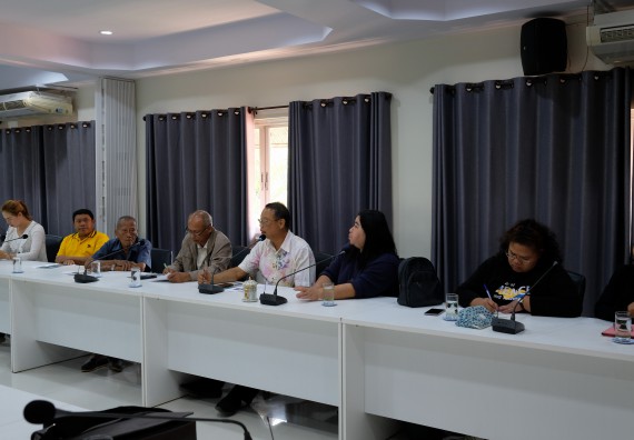 ภาพกิจกรรม คณะวิทยาศาสตร์และเทคโนโลยี จัดโครงการพัฒนาคุณภาพชีวิตและยกระดับรายได้ให้กับคนในชุมชนฐานรากคณะวิทยาศาสตร์และเทคโนโลยี