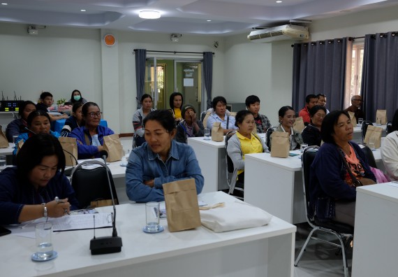 ภาพกิจกรรม คณะวิทยาศาสตร์และเทคโนโลยี จัดโครงการพัฒนาคุณภาพชีวิตและยกระดับรายได้ให้กับคนในชุมชนฐานรากคณะวิทยาศาสตร์และเทคโนโลยี