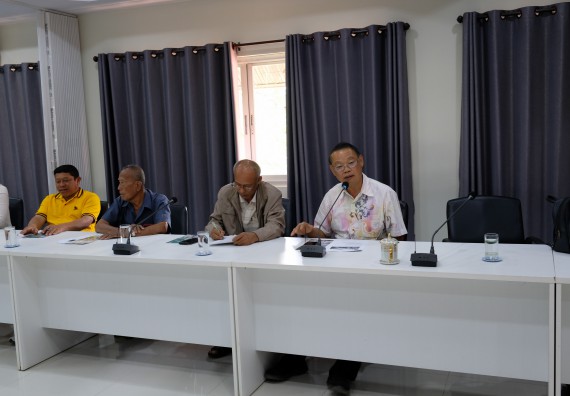 ภาพกิจกรรม คณะวิทยาศาสตร์และเทคโนโลยี จัดโครงการพัฒนาคุณภาพชีวิตและยกระดับรายได้ให้กับคนในชุมชนฐานรากคณะวิทยาศาสตร์และเทคโนโลยี