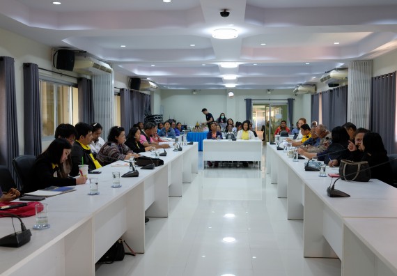 ภาพกิจกรรม คณะวิทยาศาสตร์และเทคโนโลยี จัดโครงการพัฒนาคุณภาพชีวิตและยกระดับรายได้ให้กับคนในชุมชนฐานรากคณะวิทยาศาสตร์และเทคโนโลยี