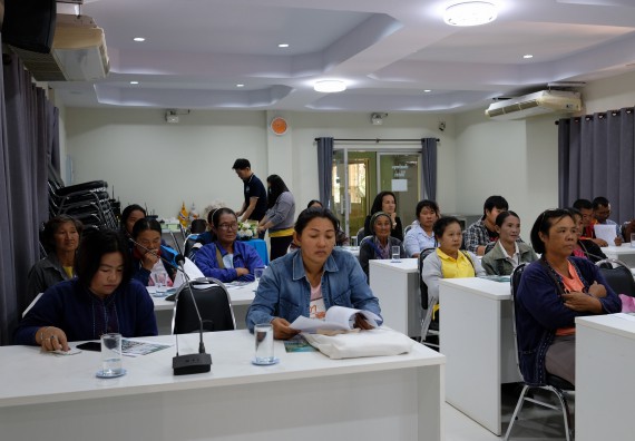 ภาพกิจกรรม คณะวิทยาศาสตร์และเทคโนโลยี จัดโครงการพัฒนาคุณภาพชีวิตและยกระดับรายได้ให้กับคนในชุมชนฐานรากคณะวิทยาศาสตร์และเทคโนโลยี