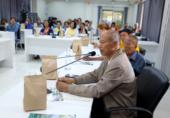 ภาพกิจกรรม คณะวิทยาศาสตร์และเทคโนโลยี จัดโครงการพัฒนาคุณภาพชีวิตและยกระดับรายได้ให้กับคนในชุมชนฐานรากคณะวิทยาศาสตร์และเทคโนโลยี