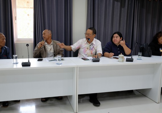 ภาพกิจกรรม คณะวิทยาศาสตร์และเทคโนโลยี จัดโครงการพัฒนาคุณภาพชีวิตและยกระดับรายได้ให้กับคนในชุมชนฐานรากคณะวิทยาศาสตร์และเทคโนโลยี