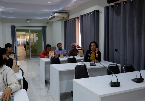 ภาพกิจกรรม คณะวิทยาศาสตร์และเทคโนโลยี จัดโครงการพัฒนาคุณภาพชีวิตและยกระดับรายได้ให้กับคนในชุมชนฐานรากคณะวิทยาศาสตร์และเทคโนโลยี