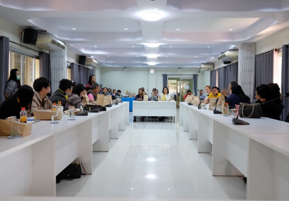 ภาพกิจกรรม คณะวิทยาศาสตร์และเทคโนโลยี จัดโครงการพัฒนาคุณภาพชีวิตและยกระดับรายได้ให้กับคนในชุมชนฐานรากคณะวิทยาศาสตร์และเทคโนโลยี