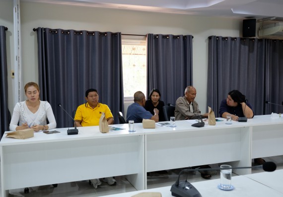 ภาพกิจกรรม คณะวิทยาศาสตร์และเทคโนโลยี จัดโครงการพัฒนาคุณภาพชีวิตและยกระดับรายได้ให้กับคนในชุมชนฐานรากคณะวิทยาศาสตร์และเทคโนโลยี