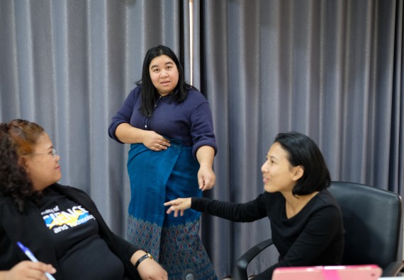 ภาพกิจกรรม คณะวิทยาศาสตร์และเทคโนโลยี จัดโครงการพัฒนาคุณภาพชีวิตและยกระดับรายได้ให้กับคนในชุมชนฐานรากคณะวิทยาศาสตร์และเทคโนโลยี