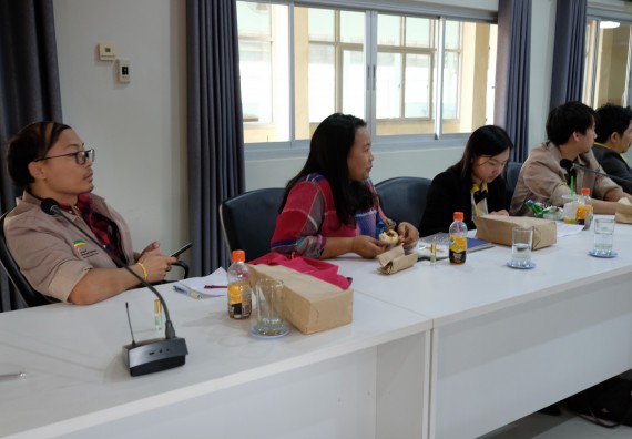 ภาพกิจกรรม คณะวิทยาศาสตร์และเทคโนโลยี จัดโครงการพัฒนาคุณภาพชีวิตและยกระดับรายได้ให้กับคนในชุมชนฐานรากคณะวิทยาศาสตร์และเทคโนโลยี