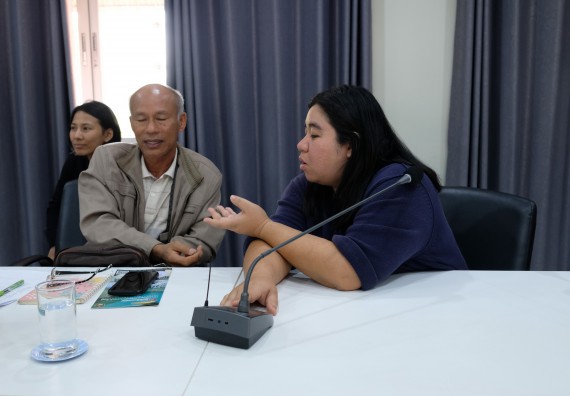 ภาพกิจกรรม คณะวิทยาศาสตร์และเทคโนโลยี จัดโครงการพัฒนาคุณภาพชีวิตและยกระดับรายได้ให้กับคนในชุมชนฐานรากคณะวิทยาศาสตร์และเทคโนโลยี