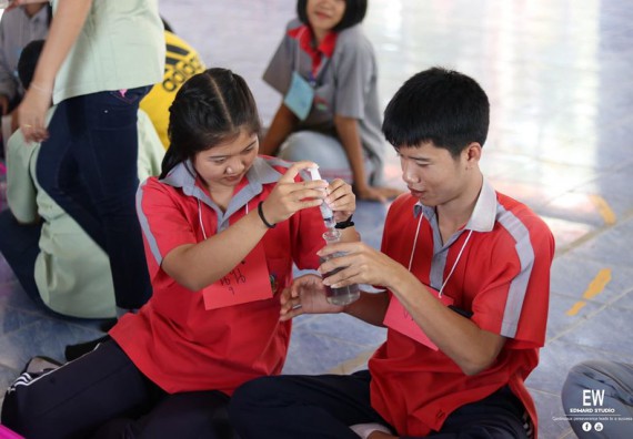 ภาพกิจกรรม โปรแกรมวิชาวิทยาศาสตร์สิ่งแวดล้อม จัดโครงการเยาวชนรักษ์สิ่งแวดล้อม