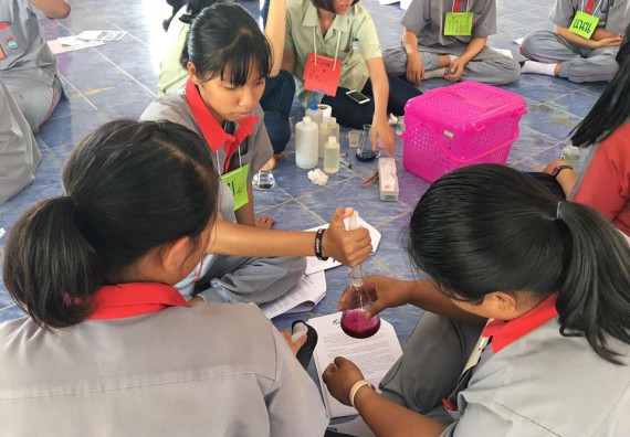 ภาพกิจกรรม โปรแกรมวิชาวิทยาศาสตร์สิ่งแวดล้อม จัดโครงการเยาวชนรักษ์สิ่งแวดล้อม