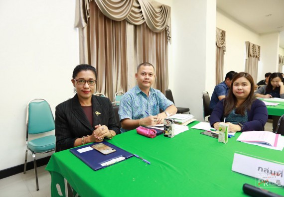 ภาพกิจกรรม คณะวิทยาศาสตร์และเทคโนโลยี เข้าร่วม อบรมหลักสูตรการจัดทำหลักสูตรตามแนวทาง Outcomes-based education (OBE)