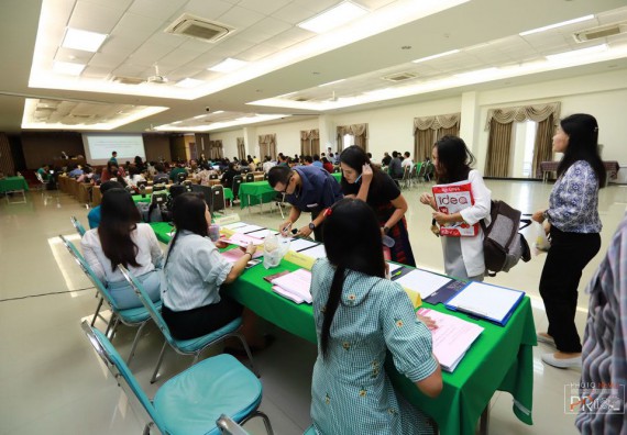 ภาพกิจกรรม คณะวิทยาศาสตร์และเทคโนโลยี เข้าร่วม อบรมหลักสูตรการจัดทำหลักสูตรตามแนวทาง Outcomes-based education (OBE)