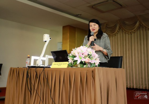 ภาพกิจกรรม คณะวิทยาศาสตร์และเทคโนโลยี เข้าร่วม อบรมหลักสูตรการจัดทำหลักสูตรตามแนวทาง Outcomes-based education (OBE)