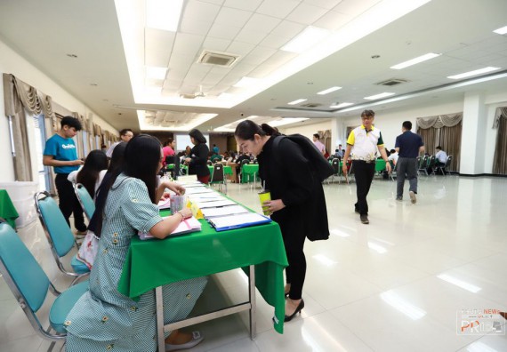 ภาพกิจกรรม คณะวิทยาศาสตร์และเทคโนโลยี เข้าร่วม อบรมหลักสูตรการจัดทำหลักสูตรตามแนวทาง Outcomes-based education (OBE)