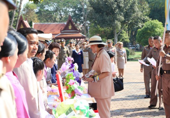 ภาพกิจกรรม คณะวิทยาศาสตร์และเทคโนโลยี เข้าร่วม ร่วมรับเสด็จ สมเด็จพระกนิษฐาธิราชเจ้า กรมสมเด็จพระเทพรัตนราชสุดา สยามบรมราชกุมารี