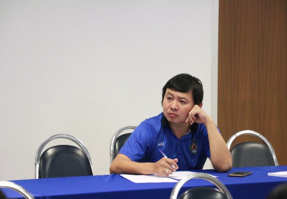 ภาพกิจกรรม โปรแกรมวิชาเคมี จัดกิจกรรมการนำเสนอผลงานวิทยานิพนธ์โปรแกรมวิชาเคมี ชั้นปีที่ 4