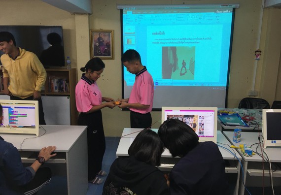 ภาพกิจกรรม โปรแกรมวิชาวิทยาการคอมพิวเตอร์ จัดโครงการอบรมเชิงปฏิบัติการด้านวิทยาการคอมพิวเตอร์