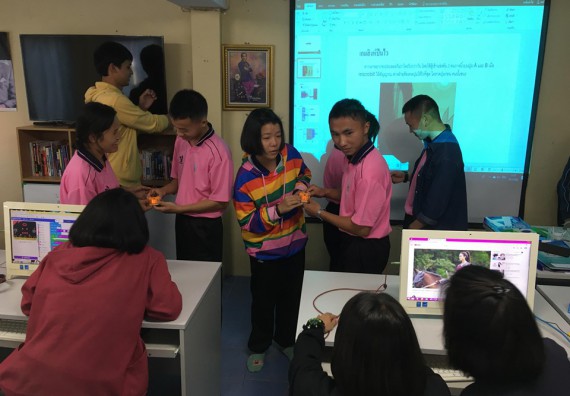 ภาพกิจกรรม โปรแกรมวิชาวิทยาการคอมพิวเตอร์ จัดโครงการอบรมเชิงปฏิบัติการด้านวิทยาการคอมพิวเตอร์