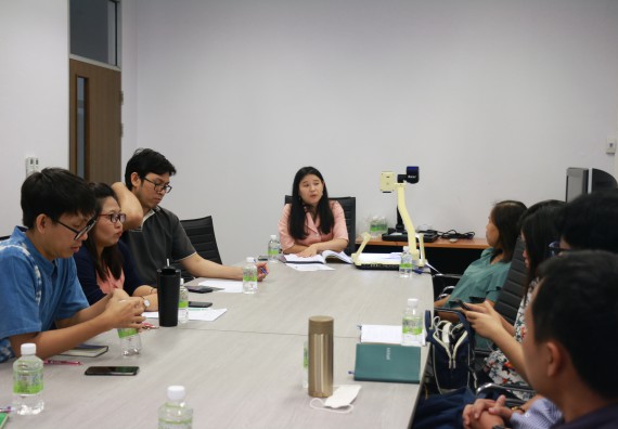 ภาพกิจกรรม คณะวิทยาศาสตร์และเทคโนโลยี จัดกิจกรรมการแลกเปลี่ยนเรียนรู้เรื่องการตีพิมพ์ผลงานวิจัยในวารสารระดับนานาชาติ