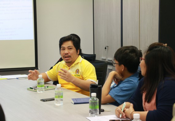 ภาพกิจกรรม คณะวิทยาศาสตร์และเทคโนโลยี จัดกิจกรรมการแลกเปลี่ยนเรียนรู้เรื่องการตีพิมพ์ผลงานวิจัยในวารสารระดับนานาชาติ