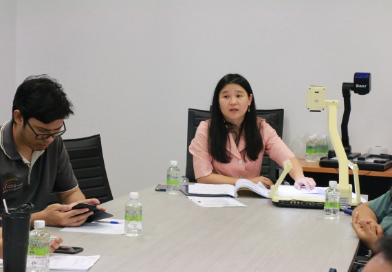 ภาพกิจกรรม คณะวิทยาศาสตร์และเทคโนโลยี จัดกิจกรรมการแลกเปลี่ยนเรียนรู้เรื่องการตีพิมพ์ผลงานวิจัยในวารสารระดับนานาชาติ