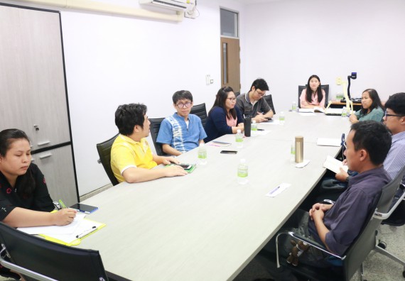 ภาพกิจกรรม คณะวิทยาศาสตร์และเทคโนโลยี จัดกิจกรรมการแลกเปลี่ยนเรียนรู้เรื่องการตีพิมพ์ผลงานวิจัยในวารสารระดับนานาชาติ