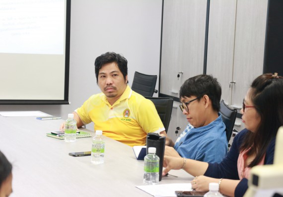 ภาพกิจกรรม คณะวิทยาศาสตร์และเทคโนโลยี จัดกิจกรรมการแลกเปลี่ยนเรียนรู้เรื่องการตีพิมพ์ผลงานวิจัยในวารสารระดับนานาชาติ