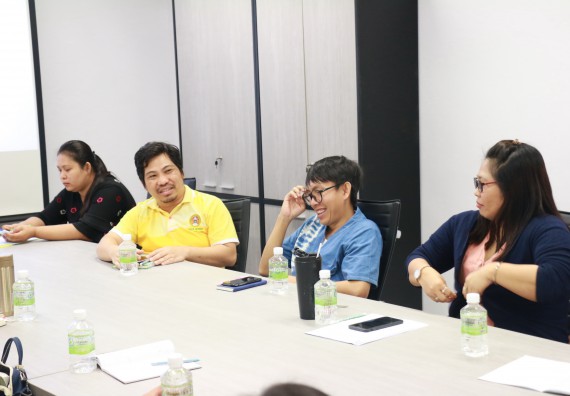 ภาพกิจกรรม คณะวิทยาศาสตร์และเทคโนโลยี จัดกิจกรรมการแลกเปลี่ยนเรียนรู้เรื่องการตีพิมพ์ผลงานวิจัยในวารสารระดับนานาชาติ