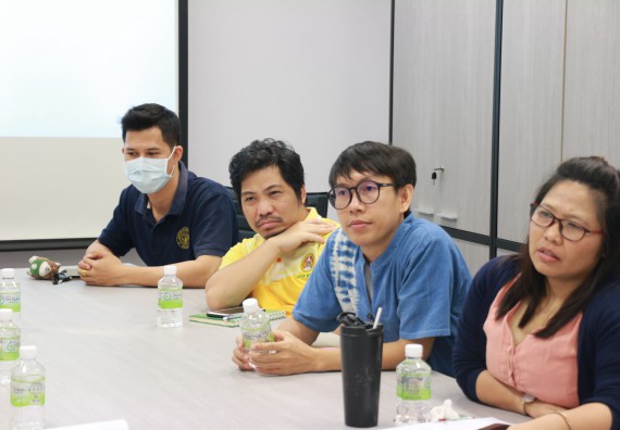 ภาพกิจกรรม คณะวิทยาศาสตร์และเทคโนโลยี จัดกิจกรรมการแลกเปลี่ยนเรียนรู้เรื่องการตีพิมพ์ผลงานวิจัยในวารสารระดับนานาชาติ