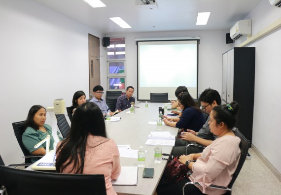 ภาพกิจกรรม คณะวิทยาศาสตร์และเทคโนโลยี จัดกิจกรรมการแลกเปลี่ยนเรียนรู้เรื่องการตีพิมพ์ผลงานวิจัยในวารสารระดับนานาชาติ