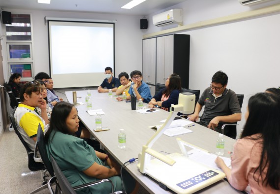 ภาพกิจกรรม คณะวิทยาศาสตร์และเทคโนโลยี จัดกิจกรรมการแลกเปลี่ยนเรียนรู้เรื่องการตีพิมพ์ผลงานวิจัยในวารสารระดับนานาชาติ