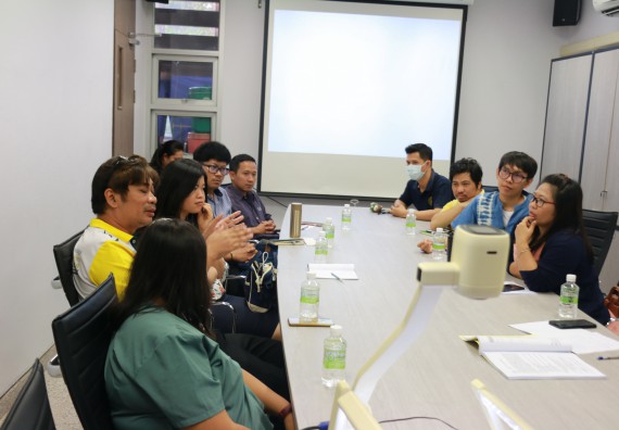 ภาพกิจกรรม คณะวิทยาศาสตร์และเทคโนโลยี จัดกิจกรรมการแลกเปลี่ยนเรียนรู้เรื่องการตีพิมพ์ผลงานวิจัยในวารสารระดับนานาชาติ