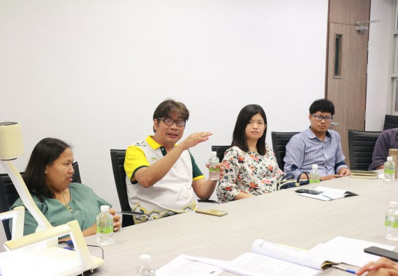 ภาพกิจกรรม คณะวิทยาศาสตร์และเทคโนโลยี จัดกิจกรรมการแลกเปลี่ยนเรียนรู้เรื่องการตีพิมพ์ผลงานวิจัยในวารสารระดับนานาชาติ