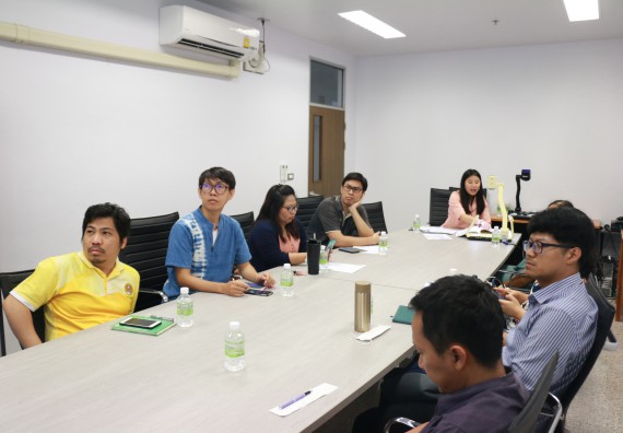 ภาพกิจกรรม คณะวิทยาศาสตร์และเทคโนโลยี จัดกิจกรรมการแลกเปลี่ยนเรียนรู้เรื่องการตีพิมพ์ผลงานวิจัยในวารสารระดับนานาชาติ