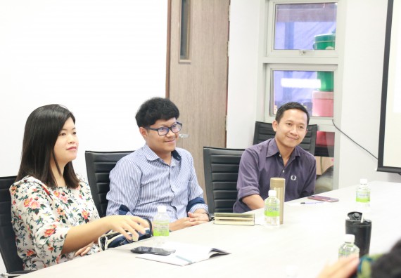 ภาพกิจกรรม คณะวิทยาศาสตร์และเทคโนโลยี จัดกิจกรรมการแลกเปลี่ยนเรียนรู้เรื่องการตีพิมพ์ผลงานวิจัยในวารสารระดับนานาชาติ